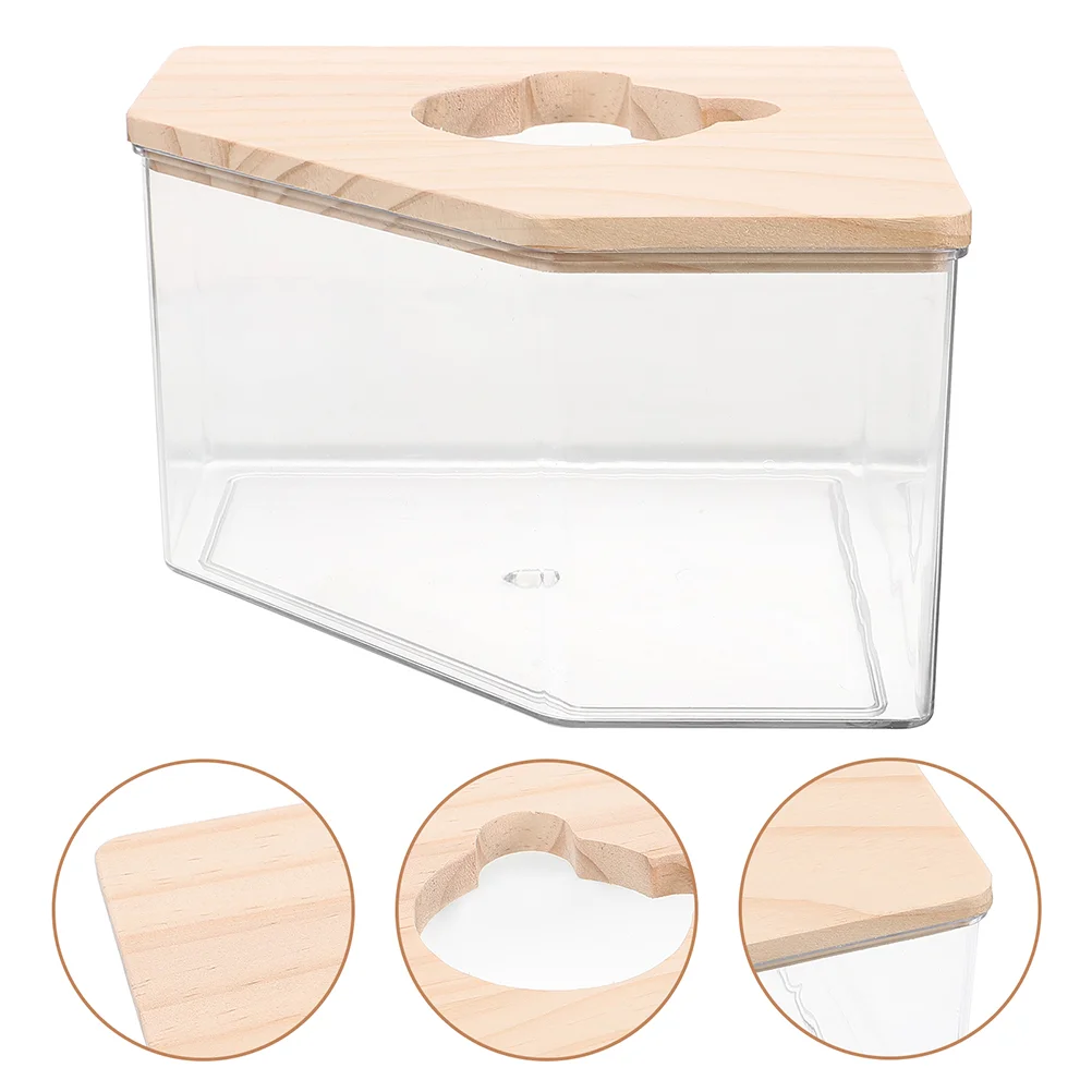 

Small Pet Supplies Hamster Toilet Accessories Sand Bath Container Chinchilla Bathtub