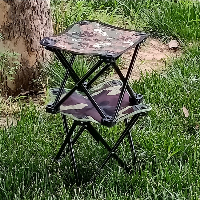 

Portable Fishing Chair Folding Camping Chair with Storage Bag Portable Picnic Stool for Camping and Fishing