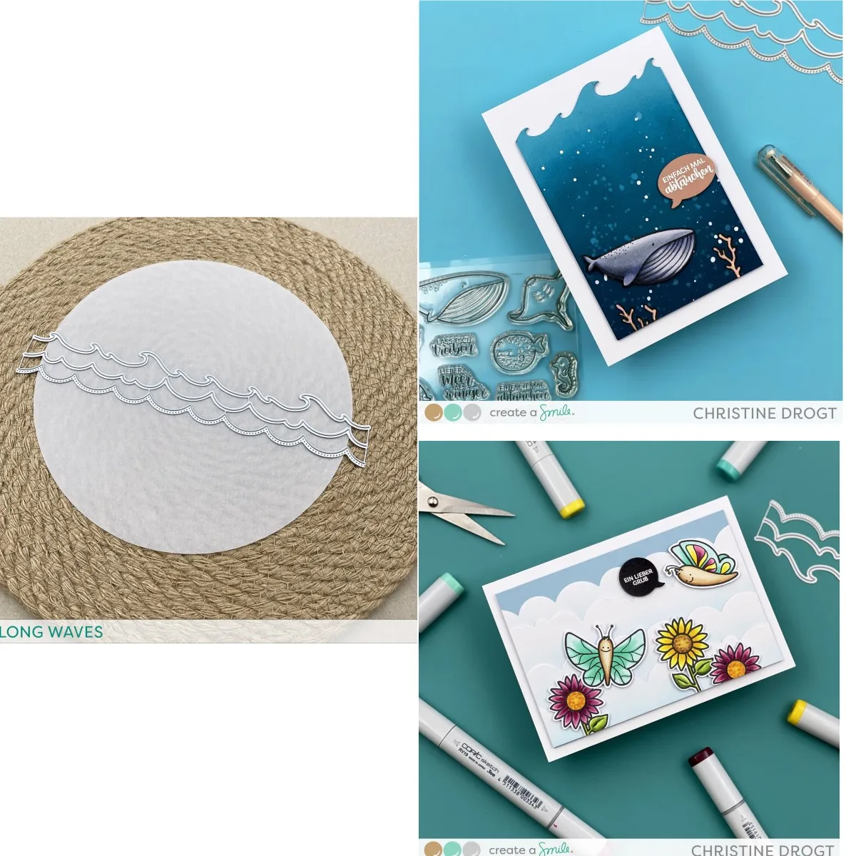 

Long Waves Metal Cutting Dies Scrapbooking Supplies Embossed Make Paper Card Album Diy Craft Template Decoration 2023 Arrival