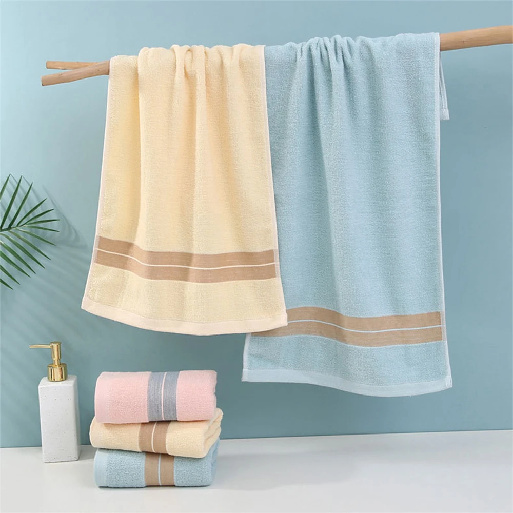 

74X34CM Face Towel Adult Soft Terry Absorbent Quick Drying Body Hand Towels Washbasin Facecloth Bathroom Cleaning Washcloth