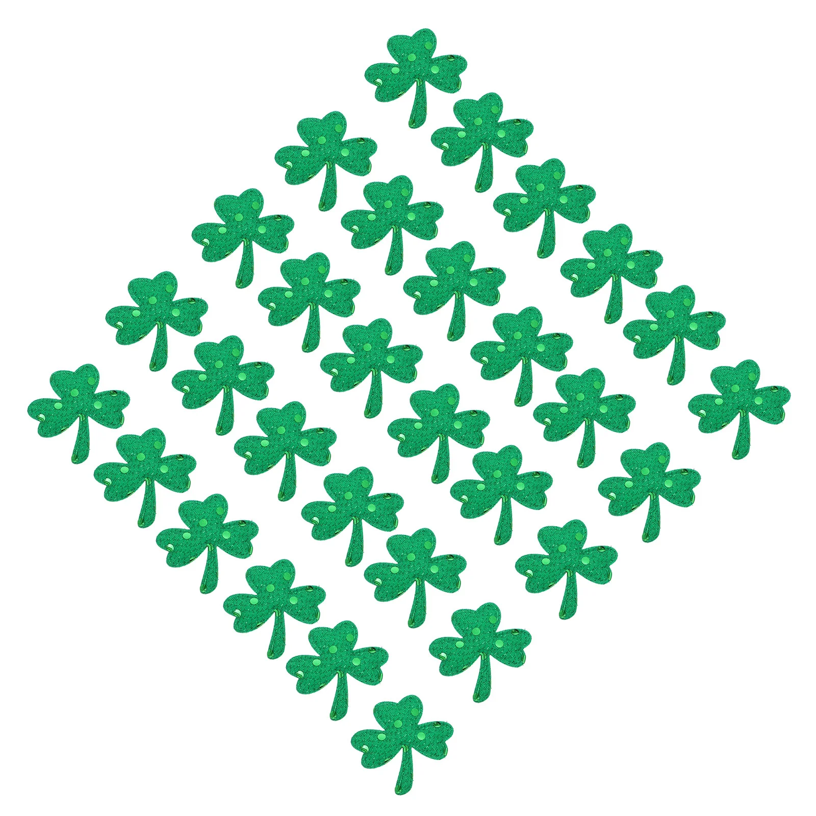 

Shamrock Patches Day Shapes Patricks St Four S Embellishments Accessories Decorative Patrick Leaf Ornaments Craft Supplies