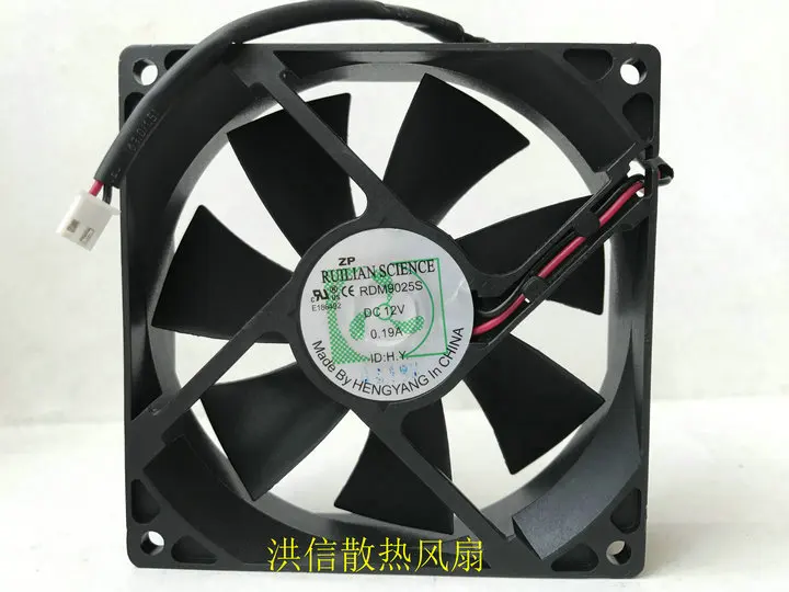 

Original RUILIAN SCIENCE 9025 RDM9025S 12V 0.19A 90*25MM 2-wire fan