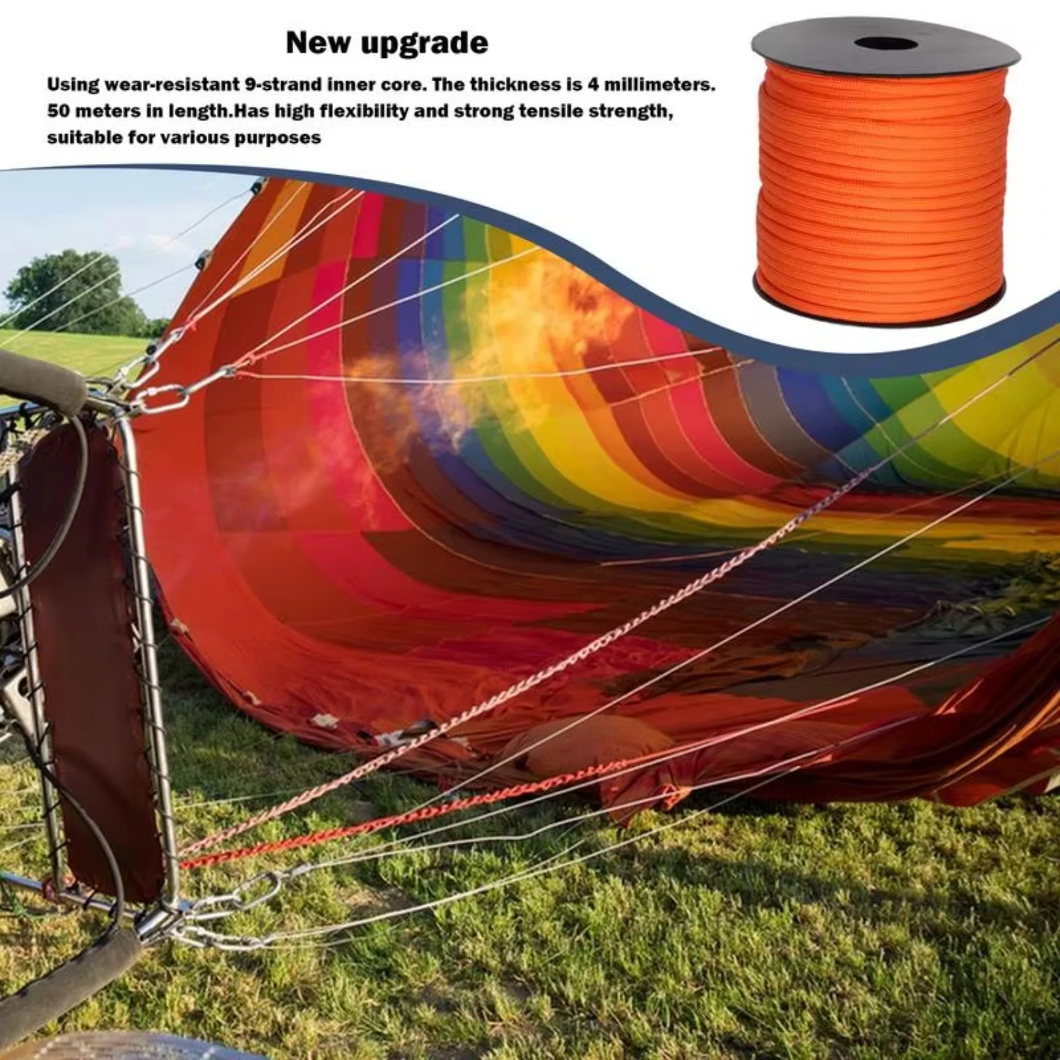 Веревка для кемпинга паракорд сверхмощная веревка из паракорда универсальный