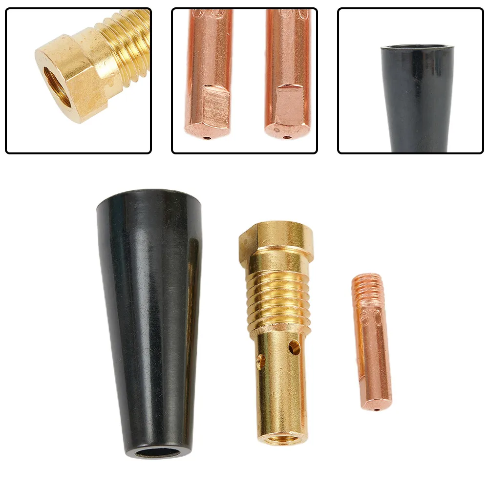 

7PCS Gasless Nozzle Tips For Century FC90 Flux-Cored Wire Feed Welder K3493-1 MIG Welding Torch, FC90 MIG/035 0.9mm Tip Nozzle