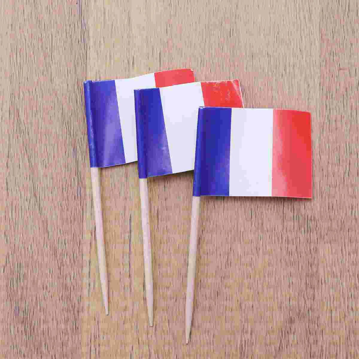 

Flag Cupcakepicks Pick Toothpicks Flags Topper Cartoon Fruit Toothpick Stick Toppers Mini Decoration Party Forks Dessert Bento