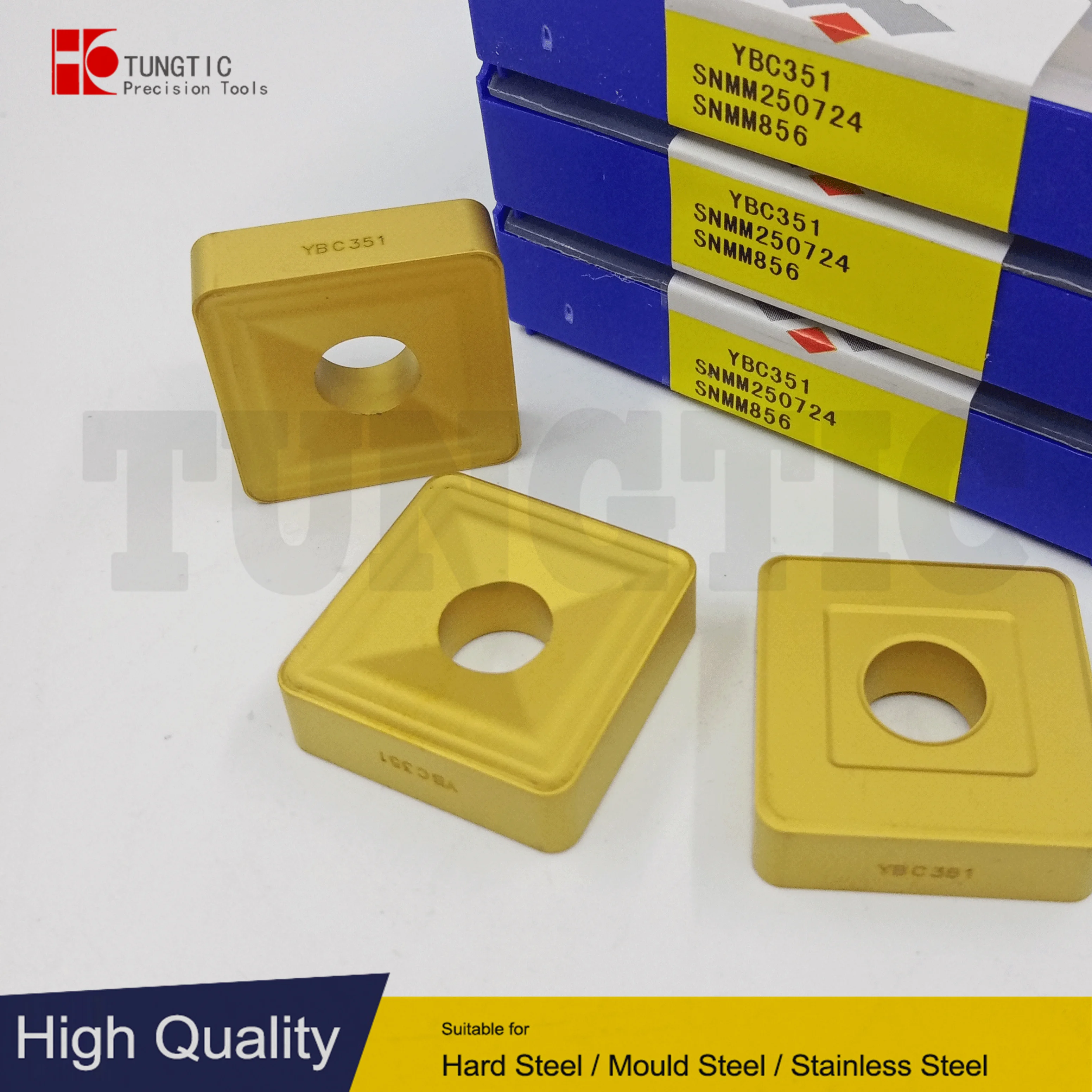 

SNMM250724 Turning Inserts Carbide Cutter For CNC SNMM 250724