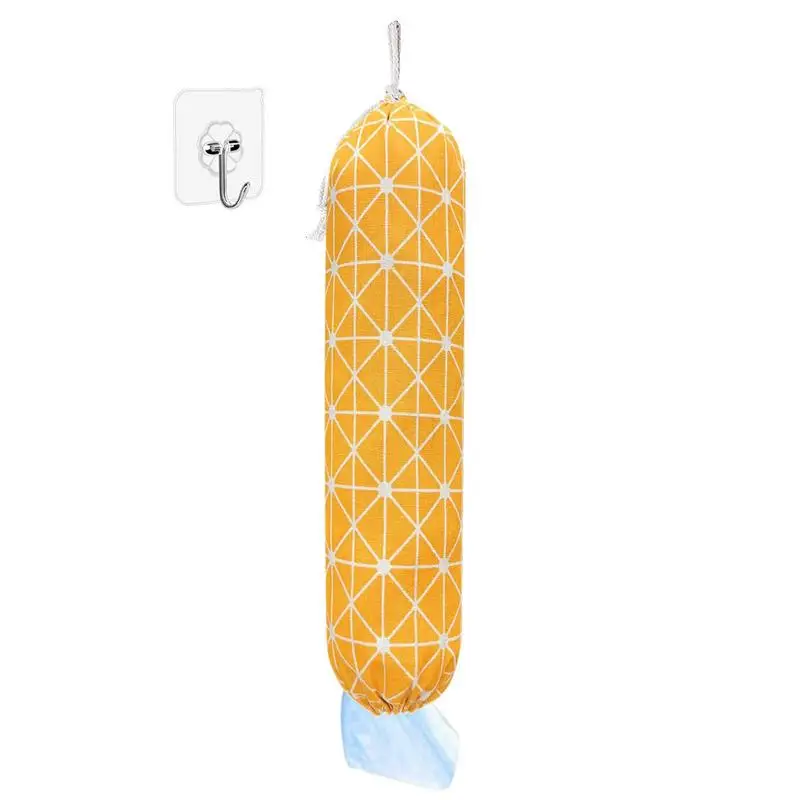 

Grocery Bag Holder Shopping Bag Storage Grocery Bag Dispenser Reusable Washable Shopping Bags Carrier Garbage Bag Organizer For