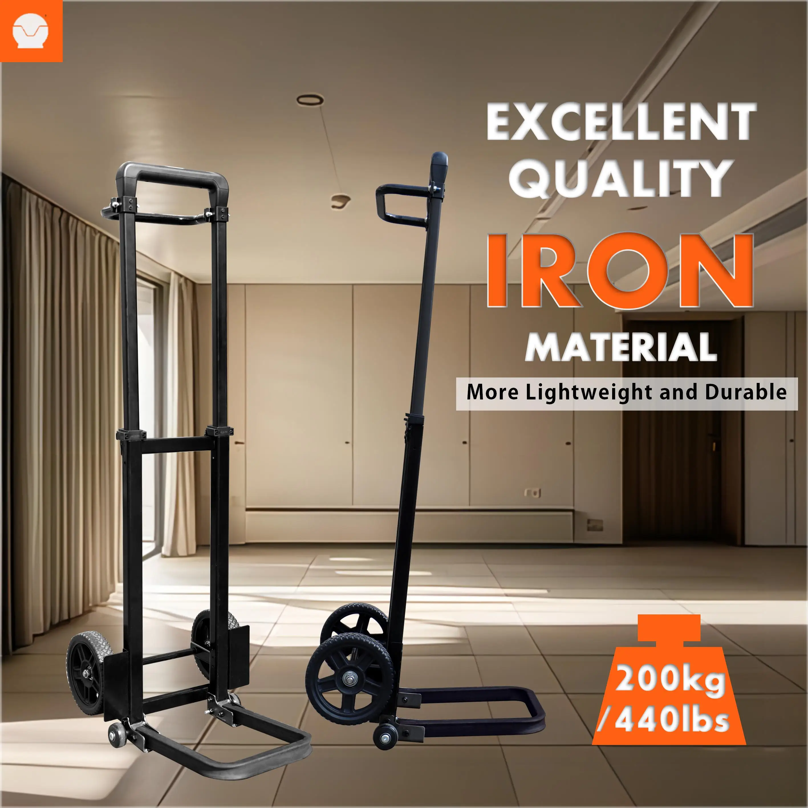 Алюминиевая складная тележка Tianyu складные ручные грузовики для покупок с