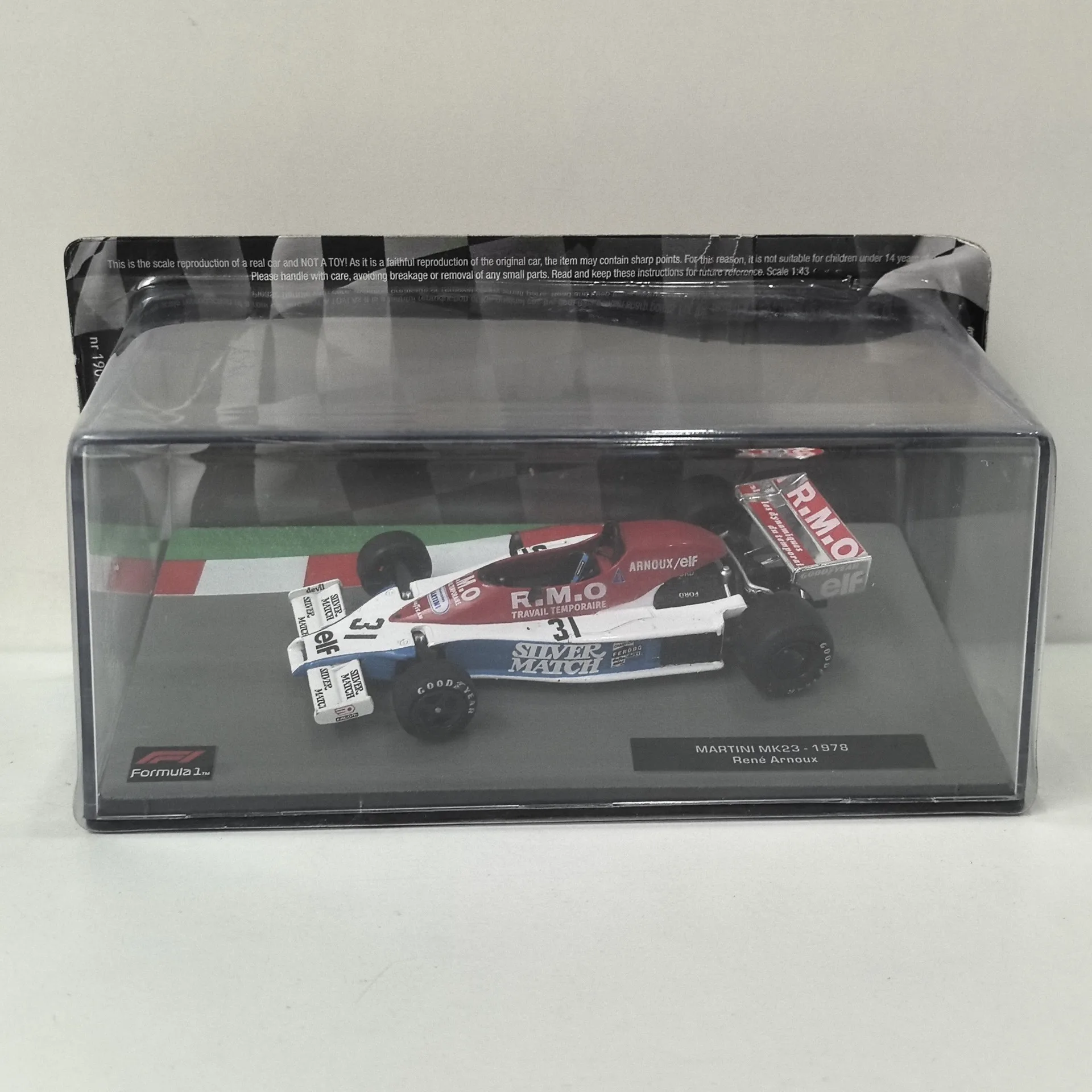 Фото Модель IXO в масштабе 1/43 MK23 # 31 F1 1978 Гоночный автомобиль Формулы-1, модель из сплава F6 №1