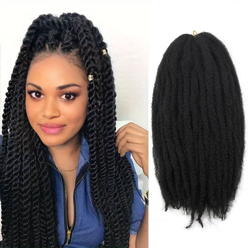 WIGSIN 20-дюймовые синтетические волосы вязанные крючком косы афро кудрявые