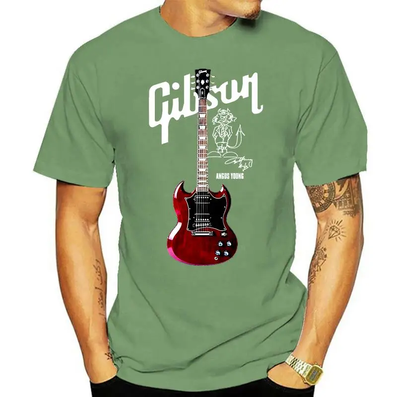 NEW SG Angus Young Guitar MEN WOMEN T-SHIRTS S-5XL