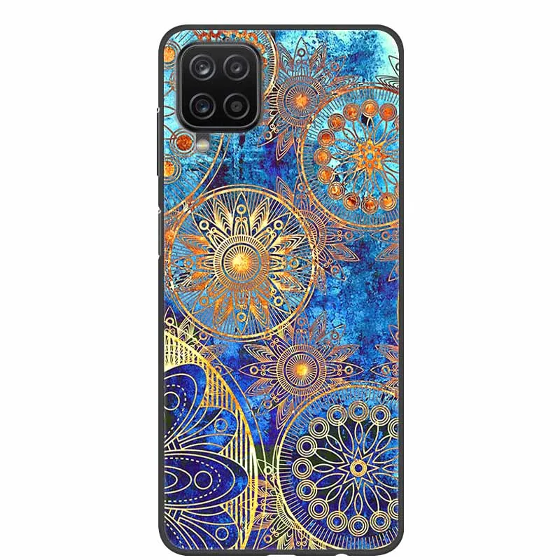 Для Samsung M22 Чехол ТПУ с росписью в виде животных и цветов Силиконовый чехол для Galaxy