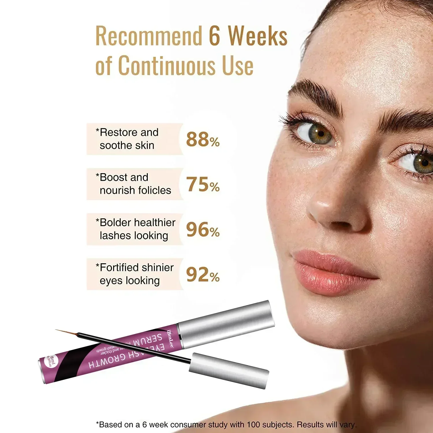 Средство для роста ресниц питательная сыворотка завивки и удлинения средство