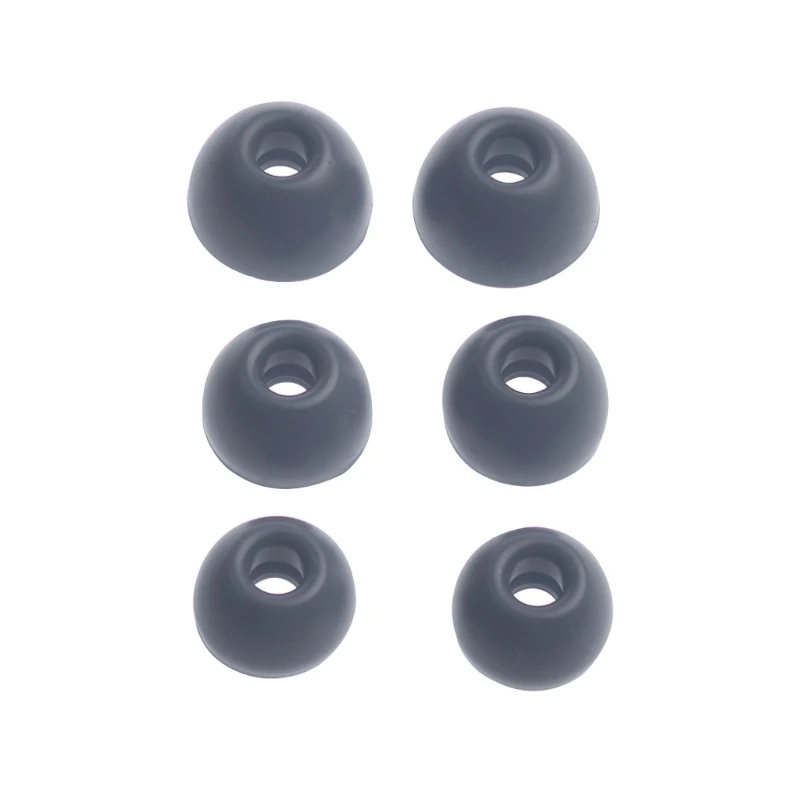 

6Pcs/set Silicone Ear Tips for Studio Buds/Fit Pro Anti-Slip Earbuds Breathable W3JD
