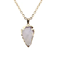natural stone irregular opal necklace banquet party ladies clavicl chain clothing matching accessories