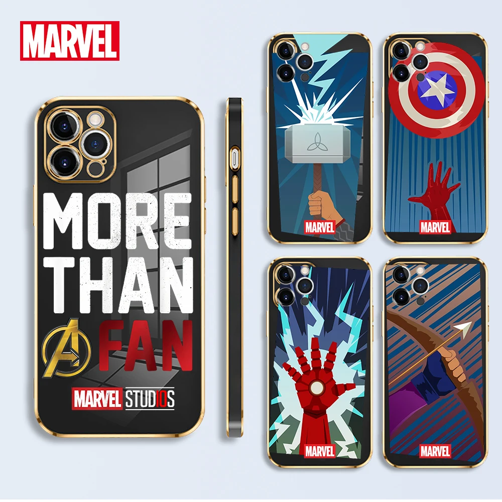 

Case for Apple iPhone XR 7 SE 11 12 13 Pro Max XS 8 Plus 6splus 8+ 8p 12pro 6plus 7p 6S Phone Marvel Fans Man Celular Soft