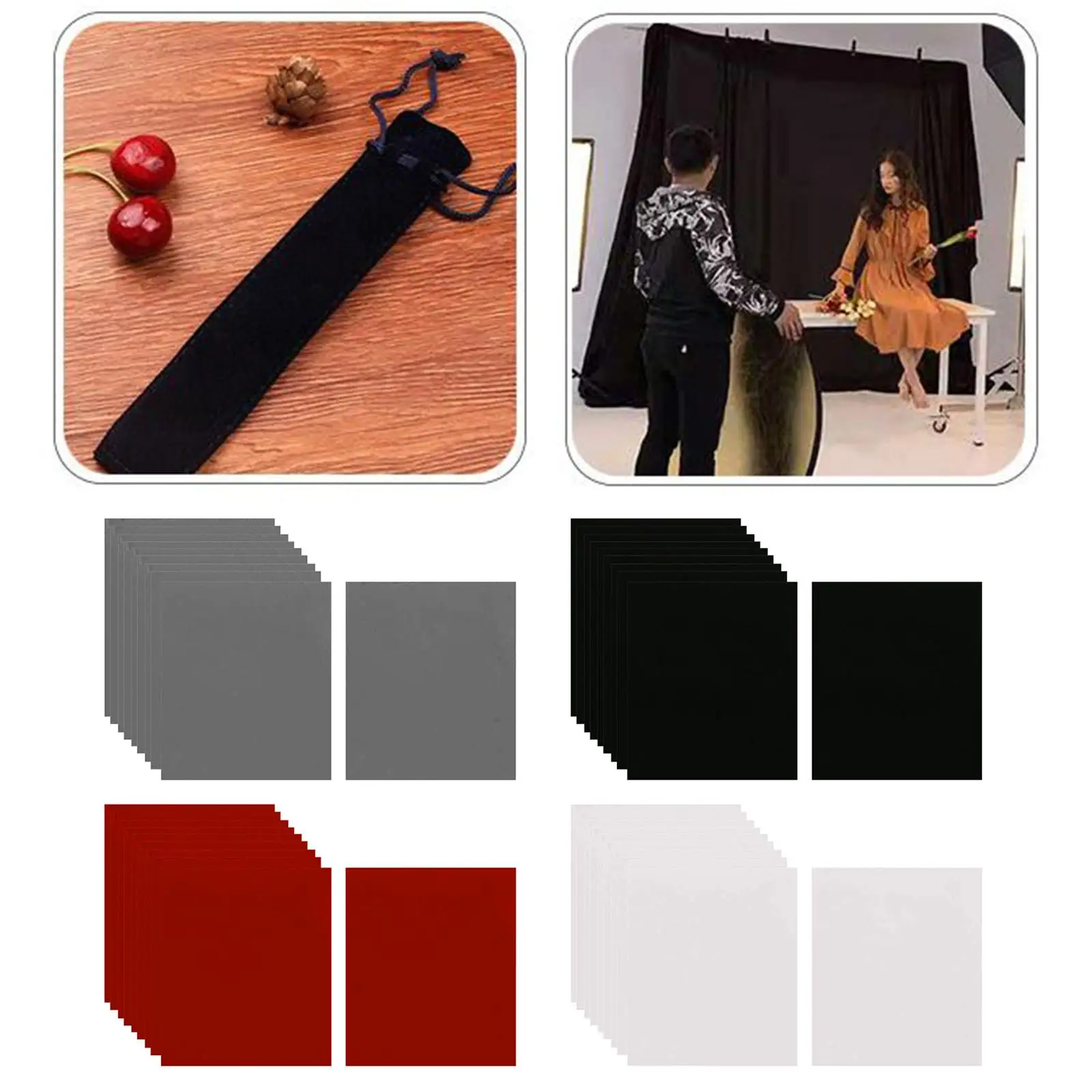 10 Упаковок Самоклеящейся Фетровой Ткани Бархатные Листы Водостойкая Липкая