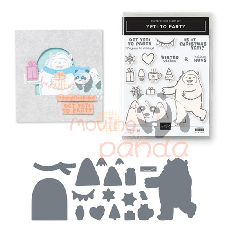 

Winter Snowman Stamps And Dies Thanks To Diy Hand Account Paper Card Embossing Decoration Photo Album Craft Dies Cut