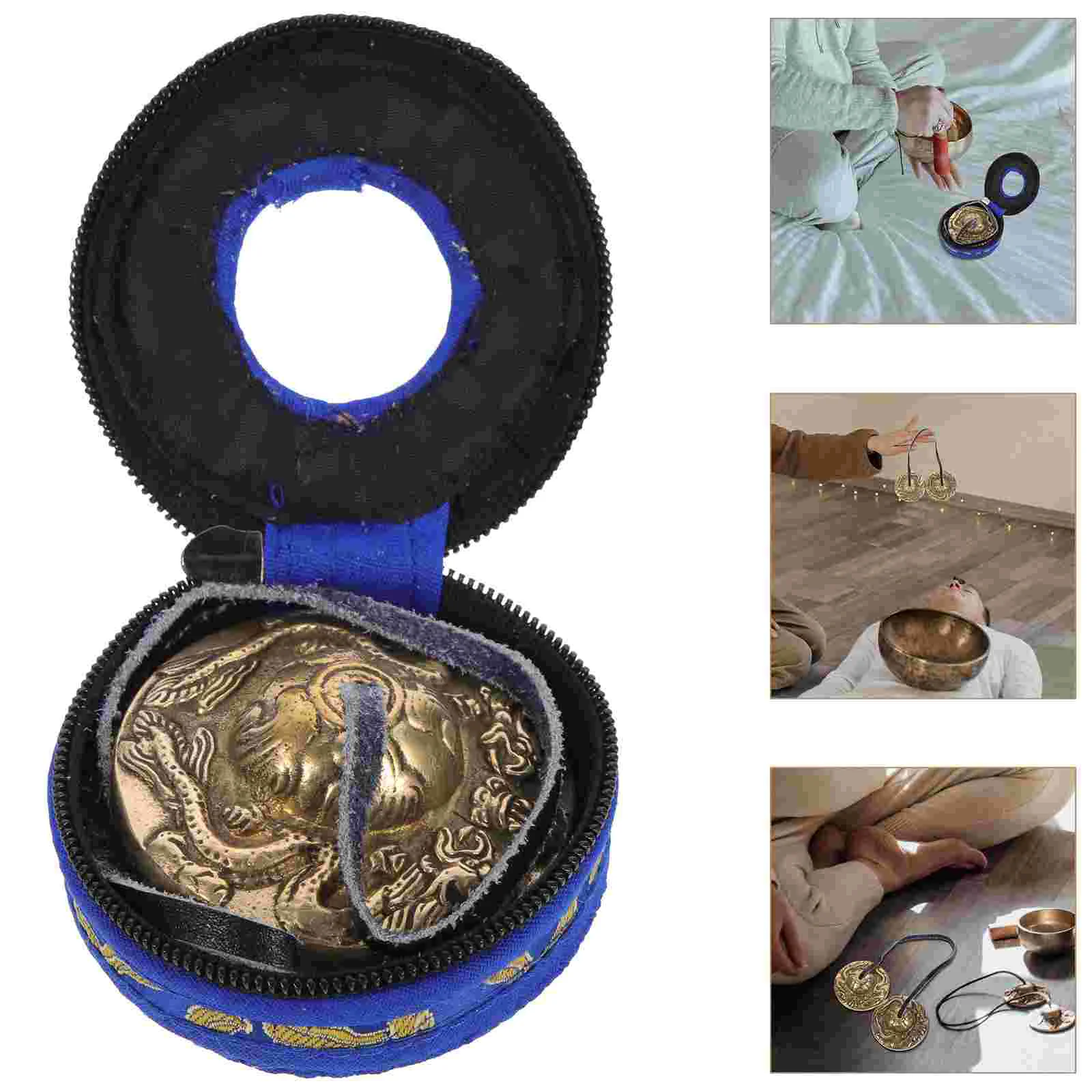 Колокольчики из чистой меди для аксессуаров медитации звонок религиозный