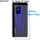 Для Realme GT 2 Pro Neo 2 Neo2T Flash X7 Max Master Explorer 3D задняя пленка из углеродного волокна защитная пленка для экрана Stiker (не стекло)