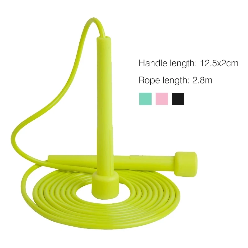Скакалка из ПВХ для мужчин и женщин регулируемая скоростная скакалка фитнеса