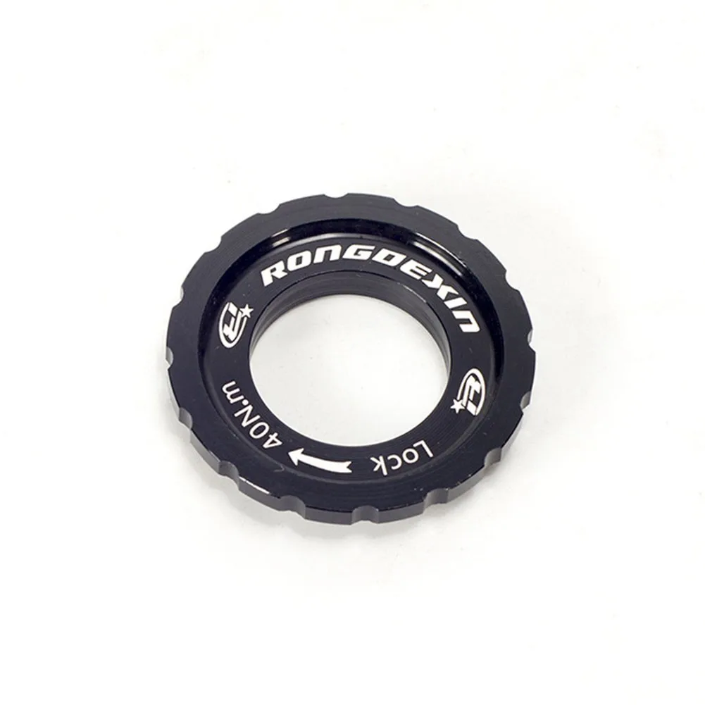 

Lockring For 9mm 12mm 15mm Axle Center Lock Cover High Strength MTB Center Lock Rotor Adapter for Bike Disc Brake Hubs
