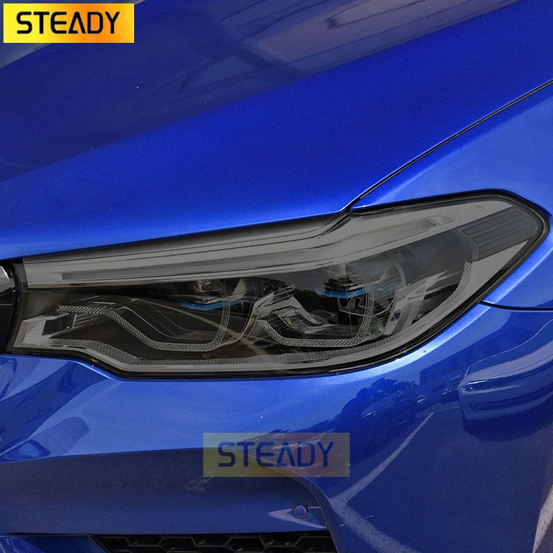 

Защитная пленка для автомобильных фар, прозрачная виниловая наклейка из ТПУ для задних фар BMW 5 серии G30 седан M5 F90 2017-2020, аксессуары