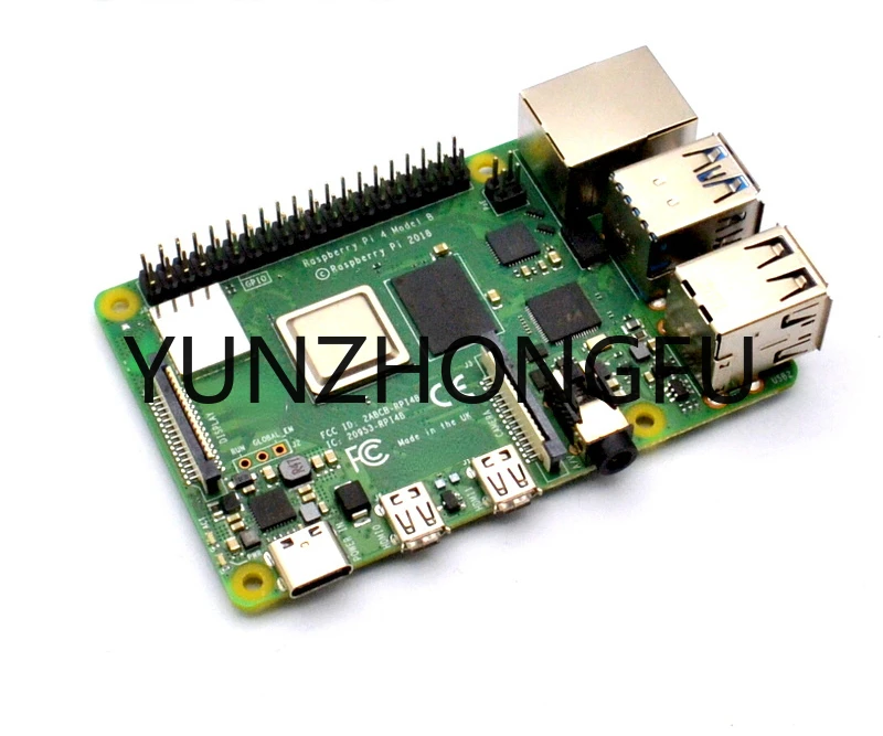 Макетная плата Raspberry Pi 4-го поколения 4B 4-ядерная 1/2/4/8G материнская ARM