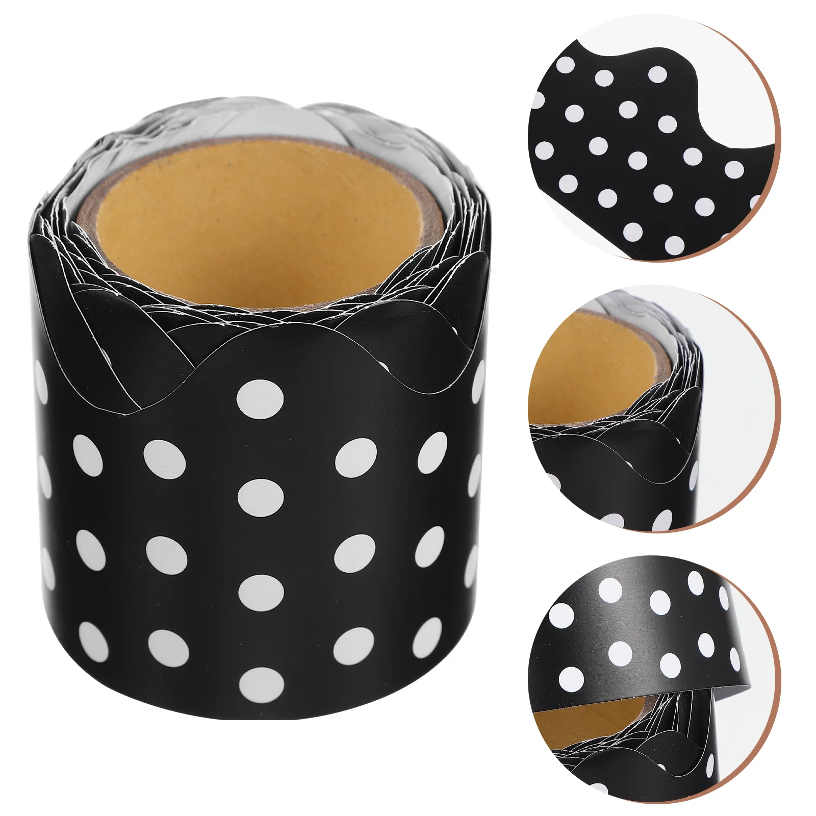 

Borders and Trimmers 49 Feet Bulletin Board Borders White Decoration Border for Bulletin Board/ Black Board/ Whiteboard Trim