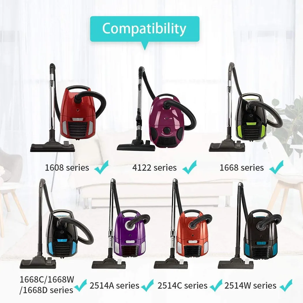 

3 шт., бумажные мешки для пылесоса Bissell 4122 Zing
