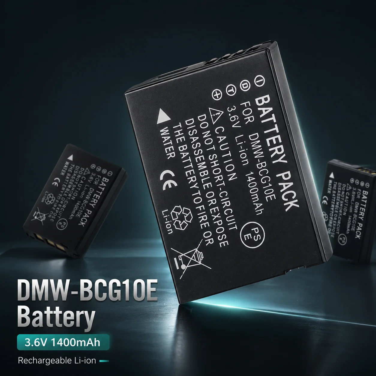 Фото Аккумулятор DMW-BCG10 3.7V 1400mAh Li-ion BCG10 BCG10E для Panasonic Lumix DMC-3D1 TZ7 TZ8 TZ10 TZ18 №1