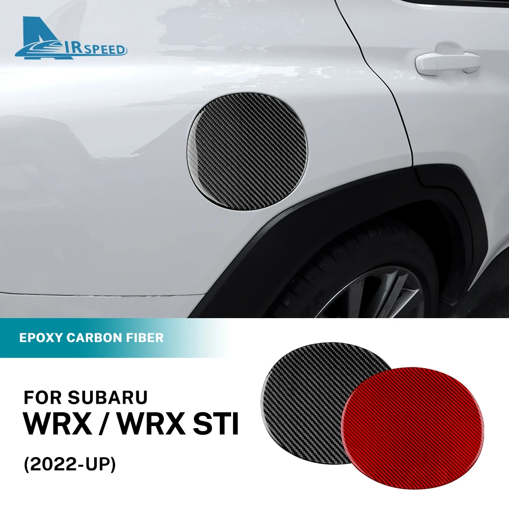 

Real Soft Carbon Fiber Sticker For Subaru WRX/WRX STI 2022 2023 Car Fuel Tank Cap LHD RHD Protect Cover Trim Accessories