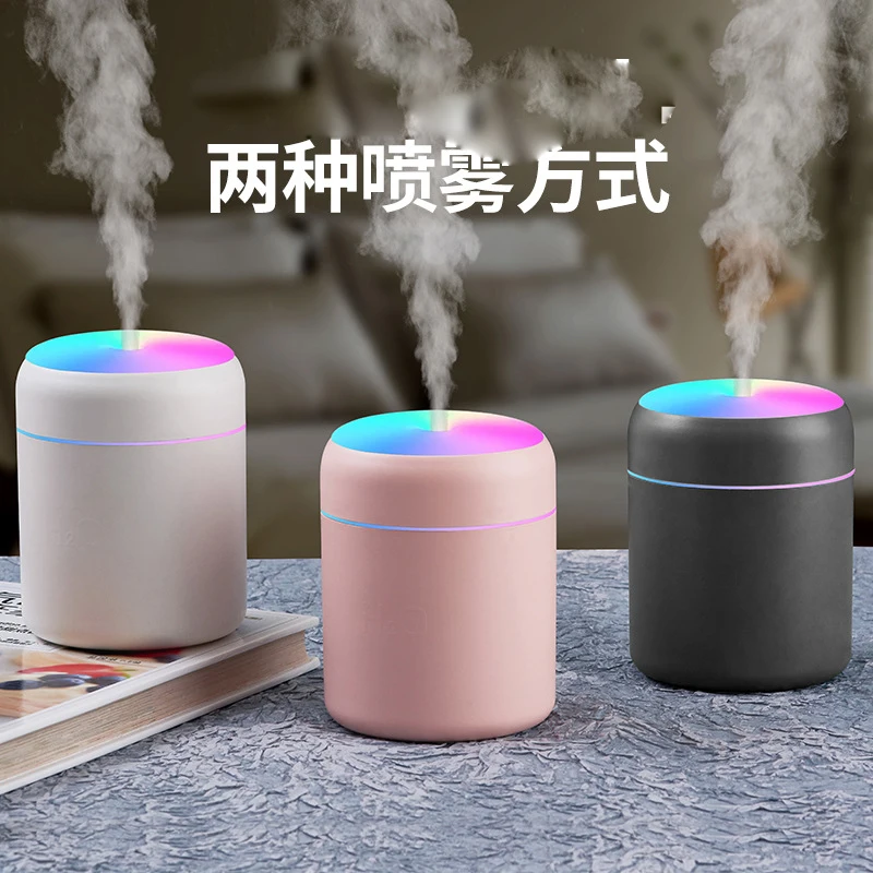 

Мини-увлажнитель воздуха автомобильный ультразвуковой, 300 мл, USB