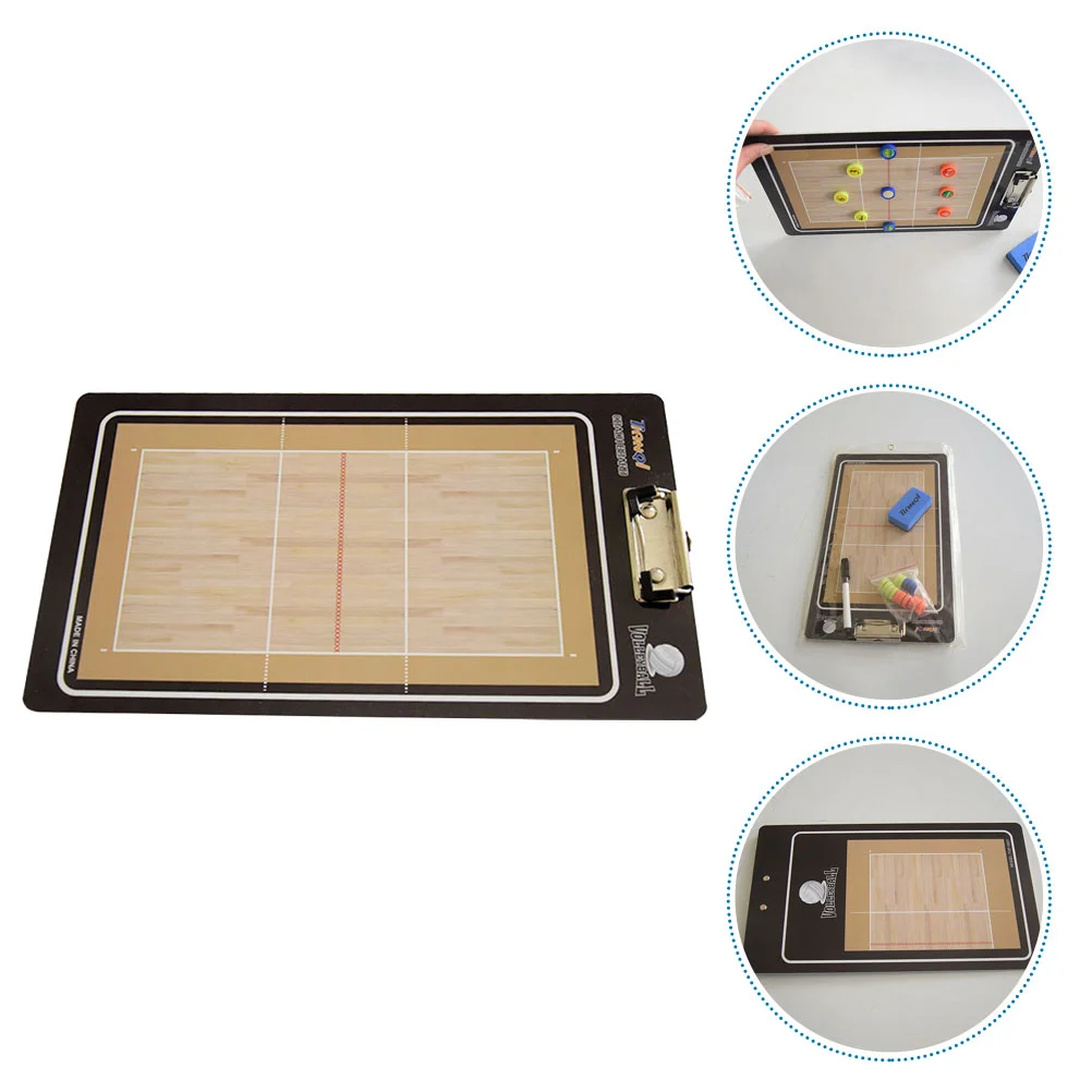 

Volleyball Board Plastic Reusable Writing Sports Match Supplies Erasable Coaching Coaches Clipboard Baseball Equipment