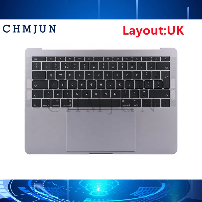 Чехлы для рук A1708 13 3 дюйма с клавиатурой + трекпад задсветильник ка в сборе Macbook Pro