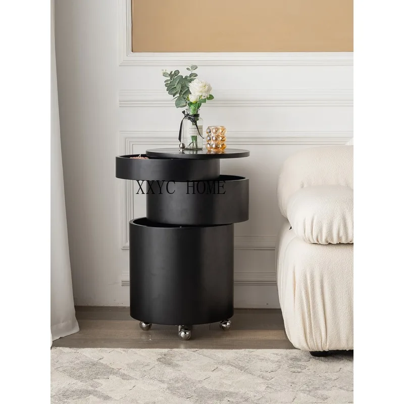 Шкаф-сервант боковой столик шкаф для хранения вращающийся шкафчик кабинета и