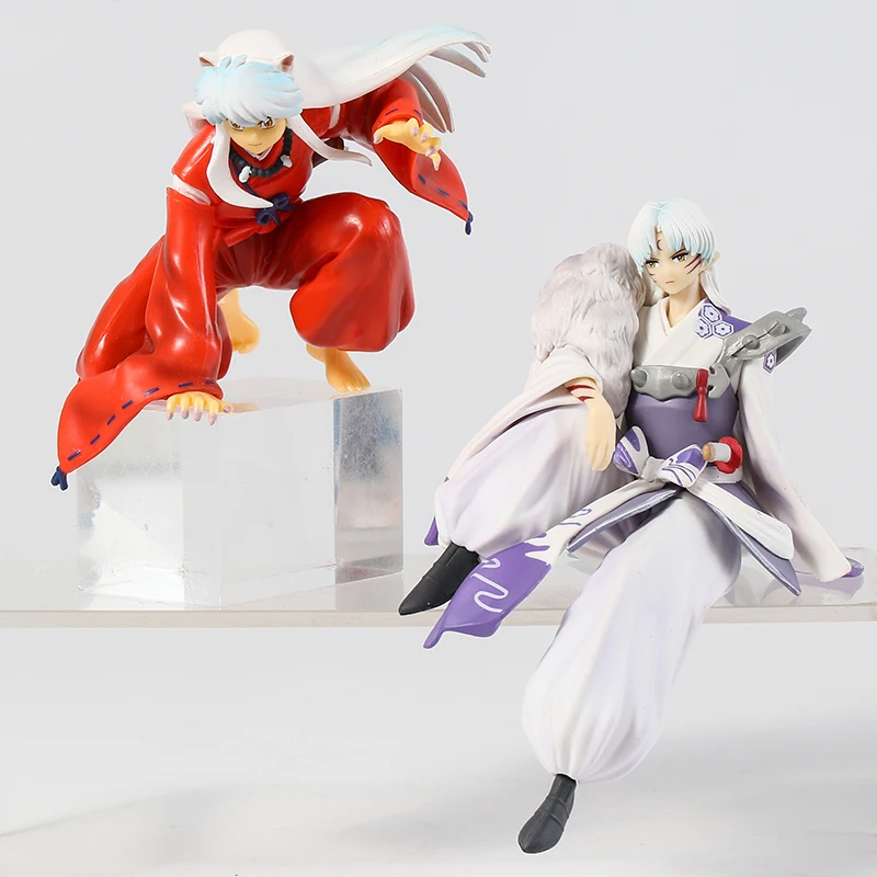 

Inuyasha Sesshoumaru Noodle Stopper Figure PVC Collection Model Toy Doll Brinquedos