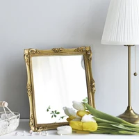 nordic interior dressing mirror wall decor decorating luxury golden vintage dressing table mirror decoration maison home decor