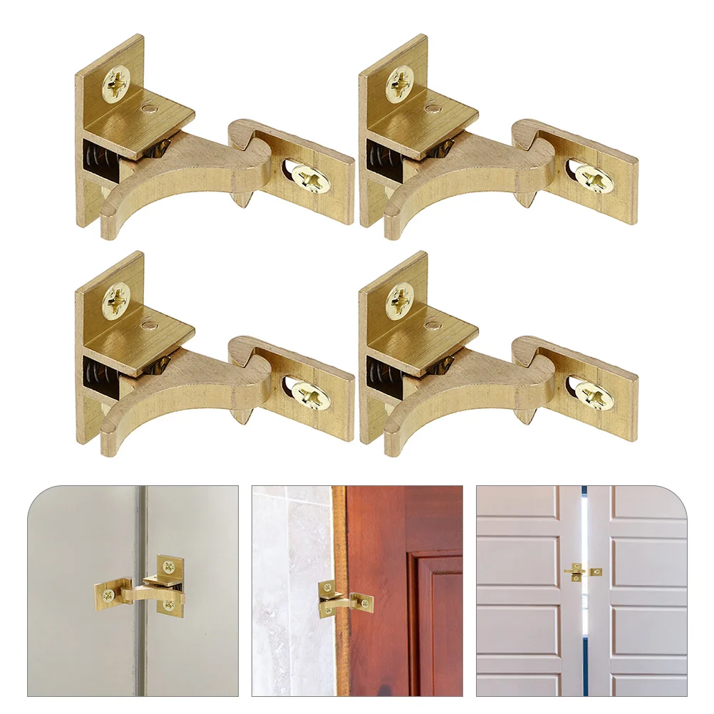 

4pcs Window Latch Replacement Cabinet Latch And Catch Elbow Cabinet Door Latch