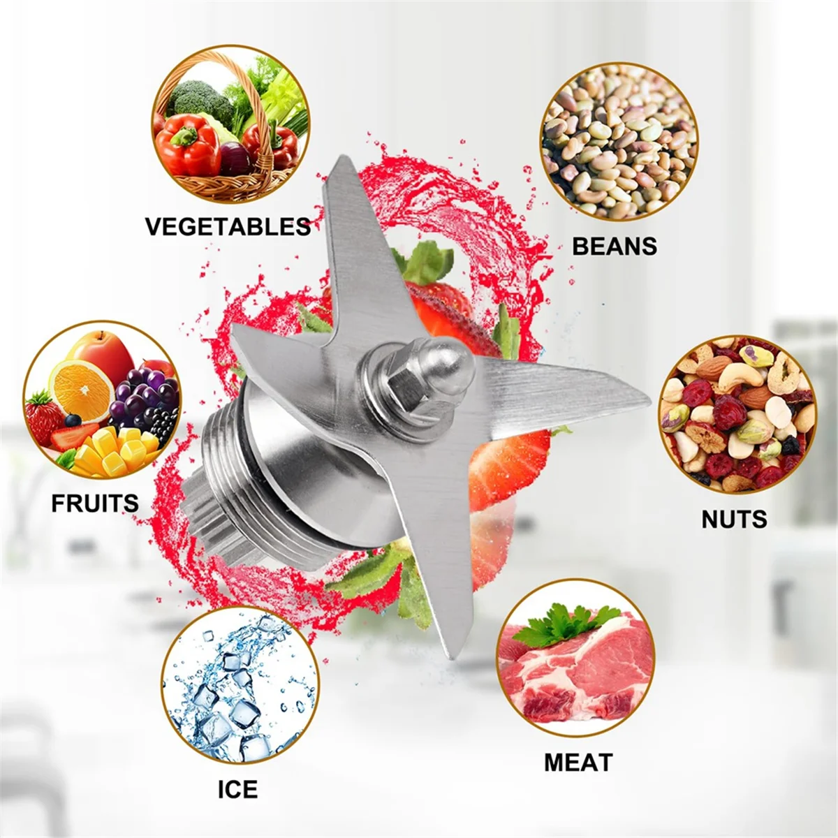 Запасная часть лезвия блендера Vitamix узел 105733 Совместим с A2300 A2500