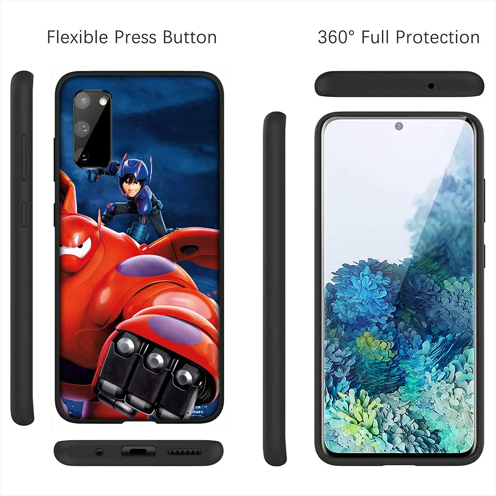 Большой Герой 6 мягкий чехол для телефона OPPO A17 A15 A16 A12 A53 A54 A57 A78 A79 A58 A38 A98 A94 A96 A74 A95 A77