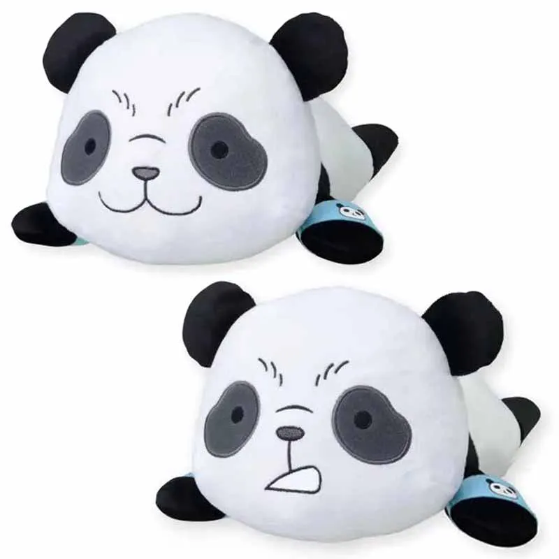 

New Cute Japan Anime Jujutsu Kaisen Sorcery Fight Panda Lying Down Big Plush Stuffed Pillow Doll Toy 30cm Kids Christmas Gifts