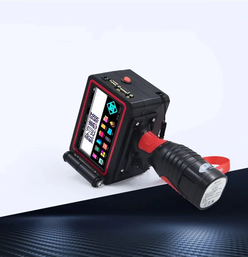 Портативная ручная струйная печатная машина с последовательным номером и