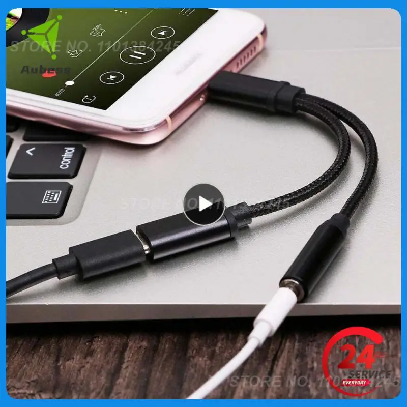 

Прямая поставка, 1 ~ 10 шт., аудиокабель USB типа C на разъем 2 в 1 типа C 3,5 мм, адаптер для наушников, преобразователь, приемник для аудиоразветвителя
