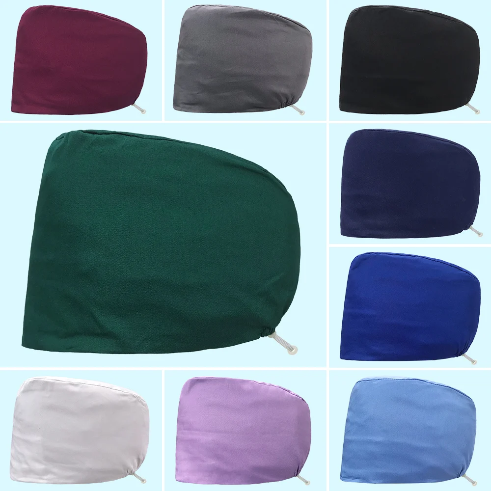 

Medical Accessories Women Nursing Hat Pet Grooming Veterinary Surgery Cap Hospital Surgical Work Hats Dental Clinic Scrubs Caps