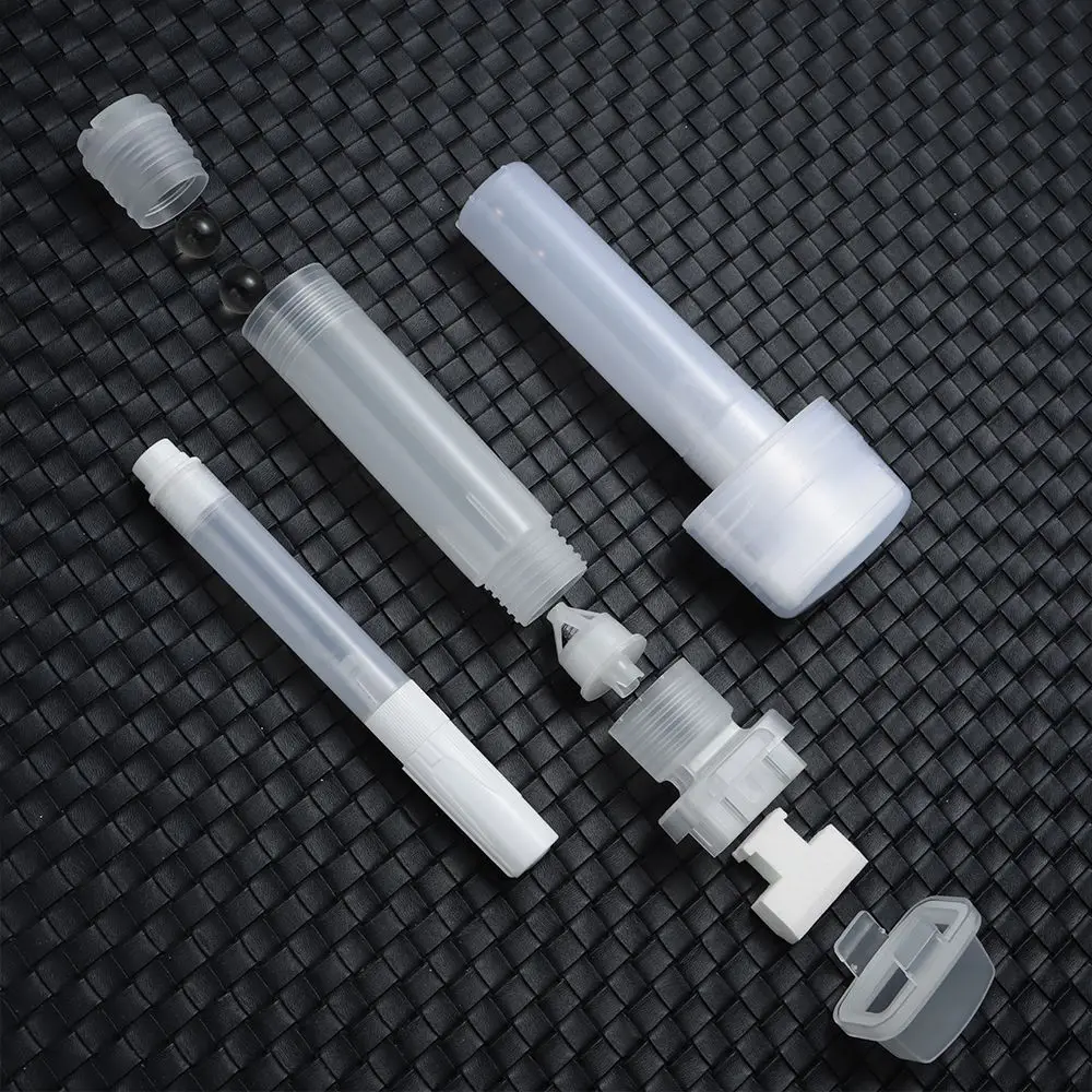 Новинка 1 шт. Пластиковый пустой стержень для ручки 07/3/45/5/65/8/10/30/50 мм бочки