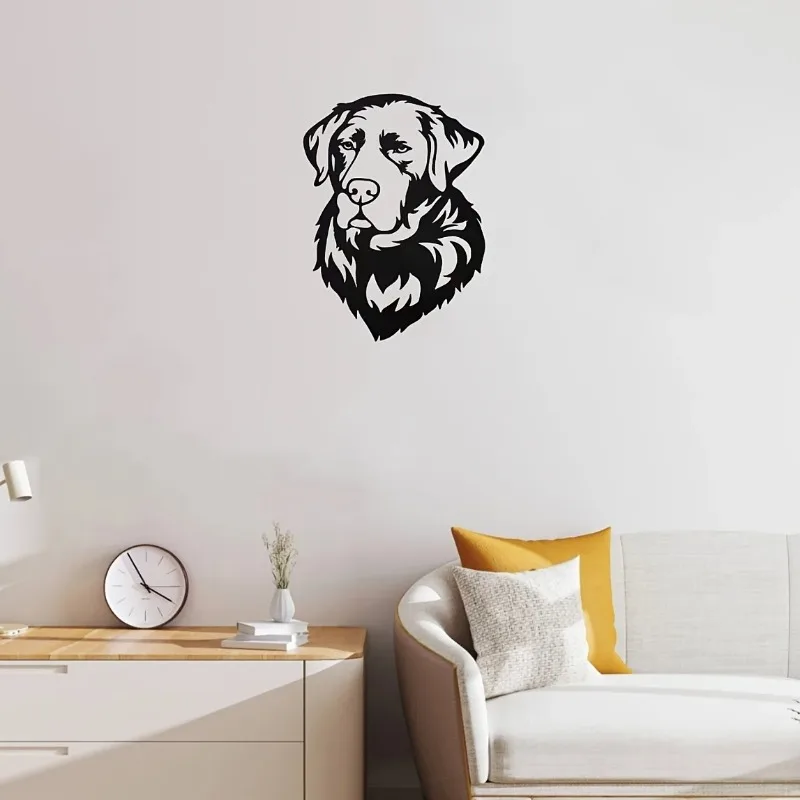 2024 металлический настенный декор HelloYoung лабрадор собака садовое украшение