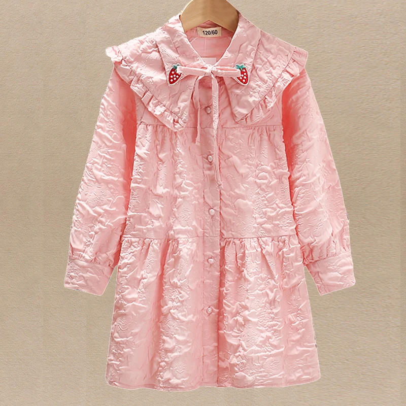 

Cute Baby Kids Party Dresses for Girls Clothes Teenagers Preppy Style School Uniform Outfits Children Costumes 8 10 12 13 Years