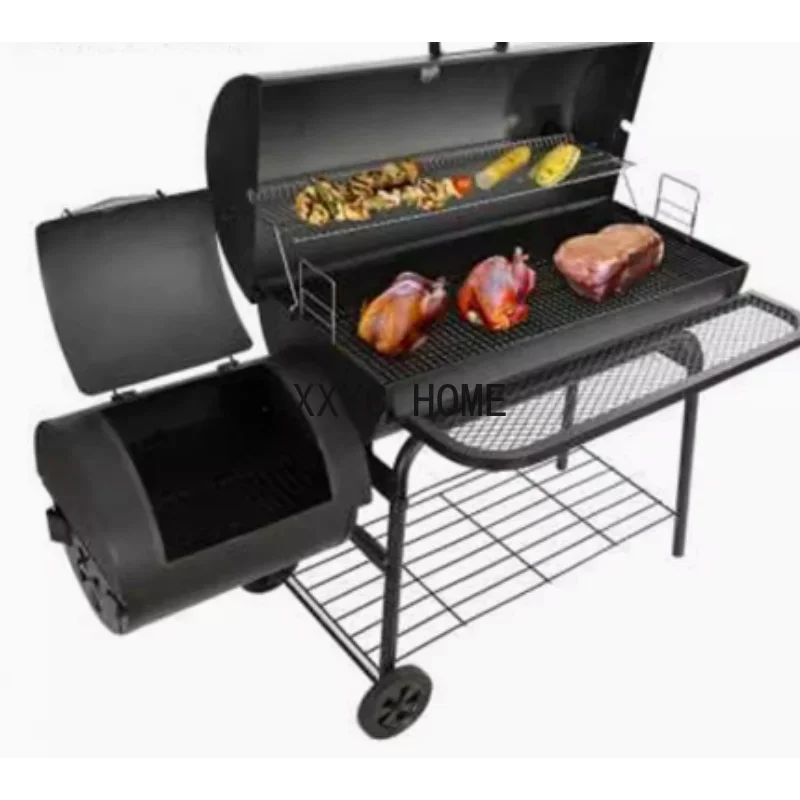 Изысканный угольный гриль CC1830S 30 дюймов для барбекю и офсетной коптилью | 811