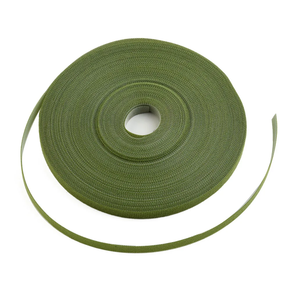 

1pc Green Garden Twine Cable Ties Cuttable Self-adhesive Straps Garden Tools Planting Tools Plant Support Tools 25Mx10mm